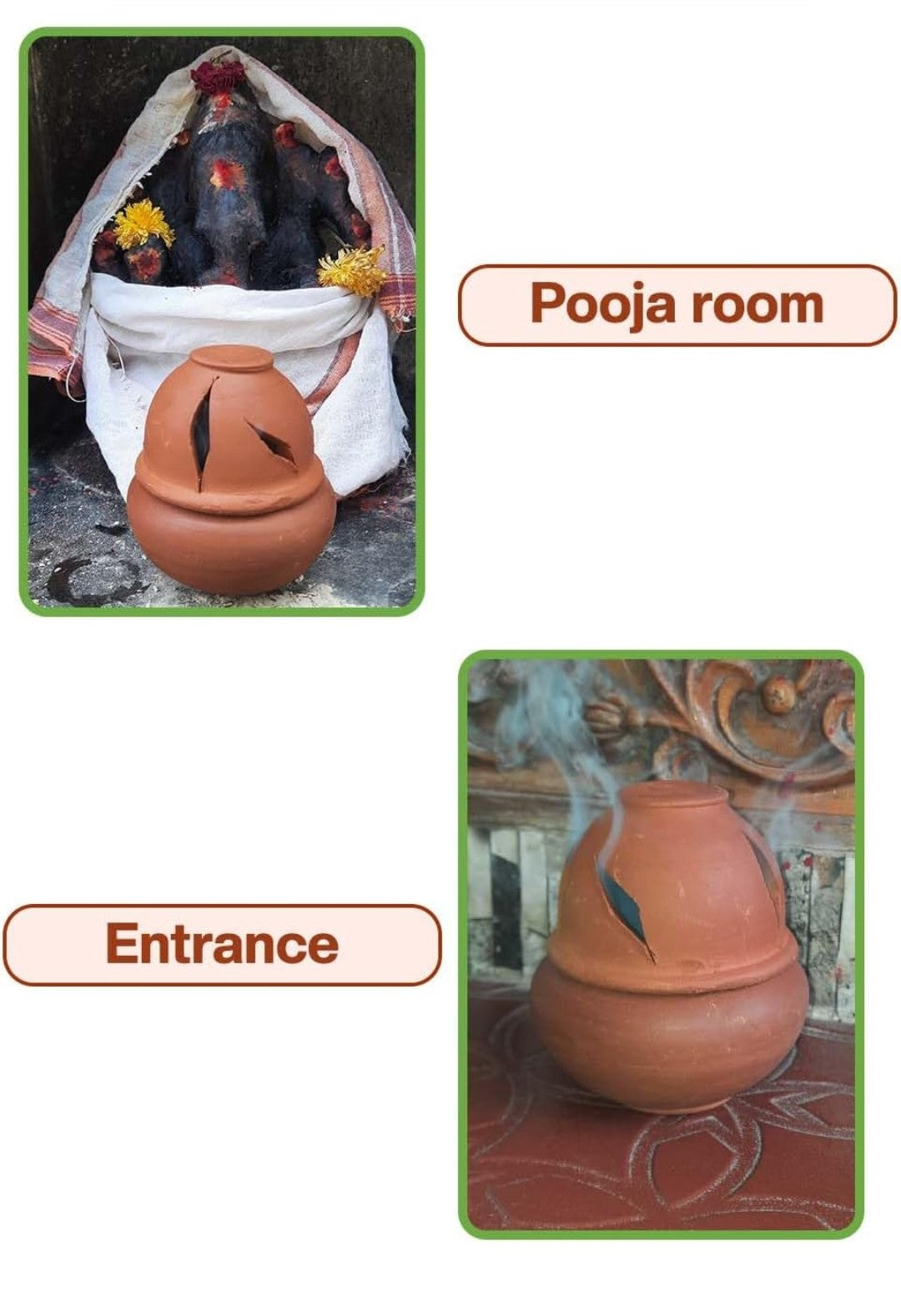 Clay Incense Holder – Rooted in Calm, Molded in Mitti