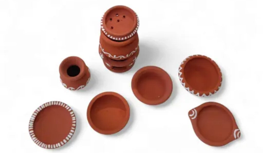 Clay Kitchen Play Set – Mitti Di Rasoi, Desi Bacchpan Di Yaad