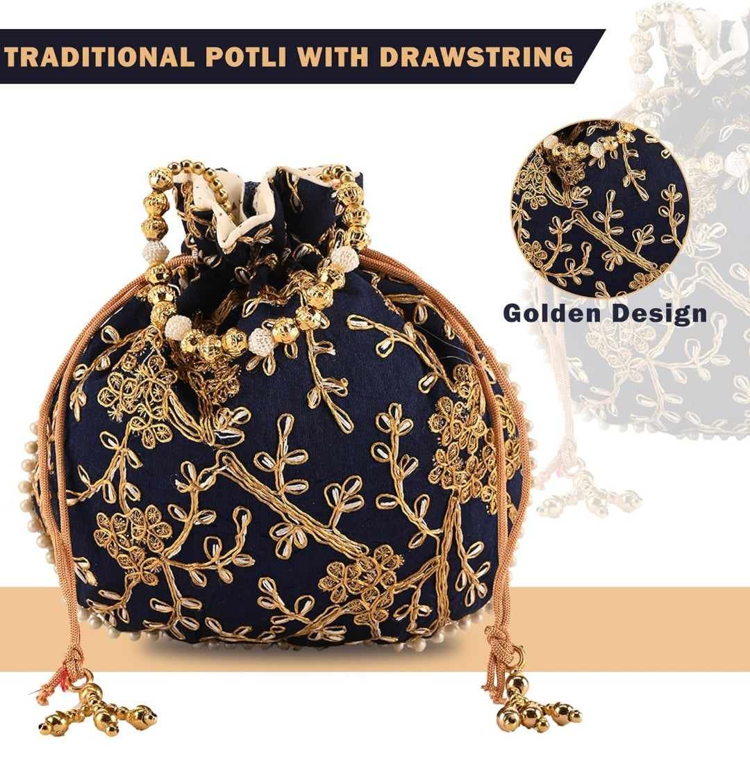 Potli Bags – Traditional Elegance in Every Thread
