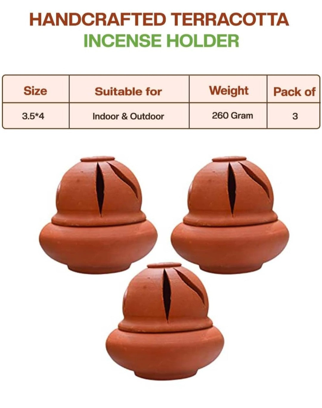 Clay Incense Holder – Rooted in Calm, Molded in Mitti