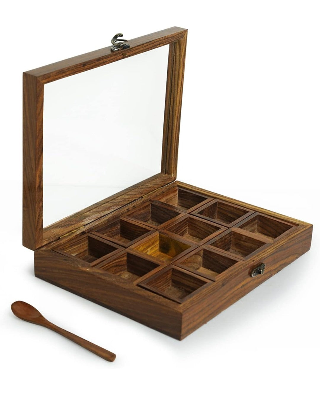 Wooden Spice Box – Organize Your Flavors, Celebrate Your Heritage