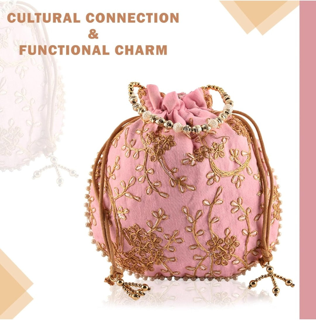 Potli Bags – Traditional Elegance in Every Thread
