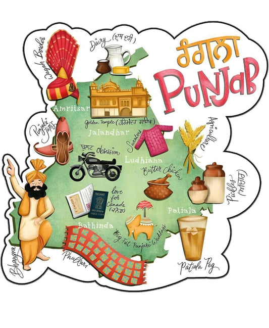 Fridge Magnets – Snapshots of Punjabi Culture & Joy