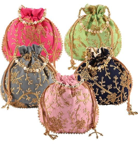 Potli Bags – Traditional Elegance in Every Thread