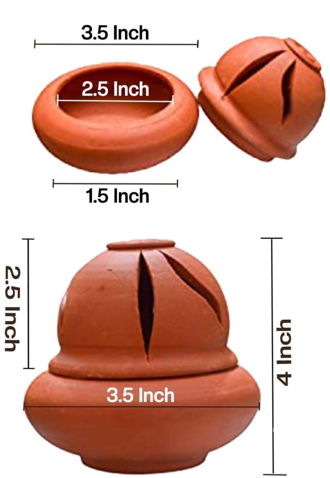 Clay Incense Holder – Rooted in Calm, Molded in Mitti